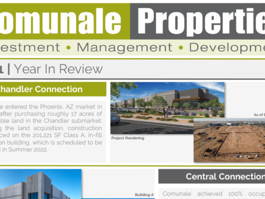 Comunale Properties - 2021 Year In Review
